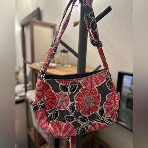 Vera Bradley Floral Quilted Shoulder Bag